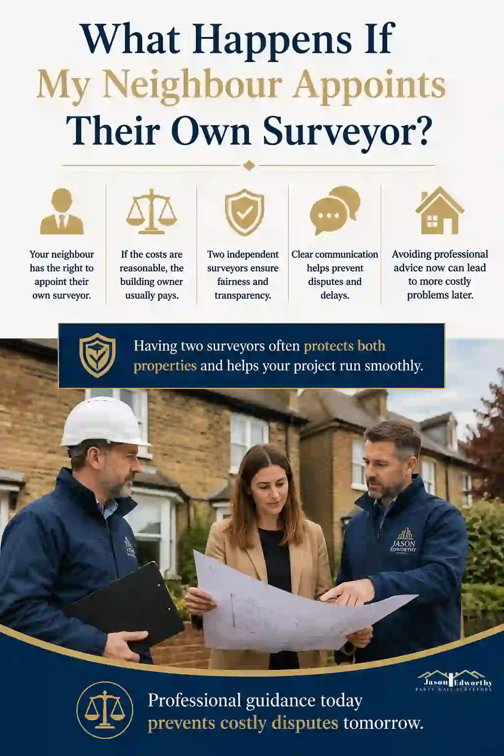 What Happens If My Neighbour Appoints Their Own Surveyor Rayleigh?